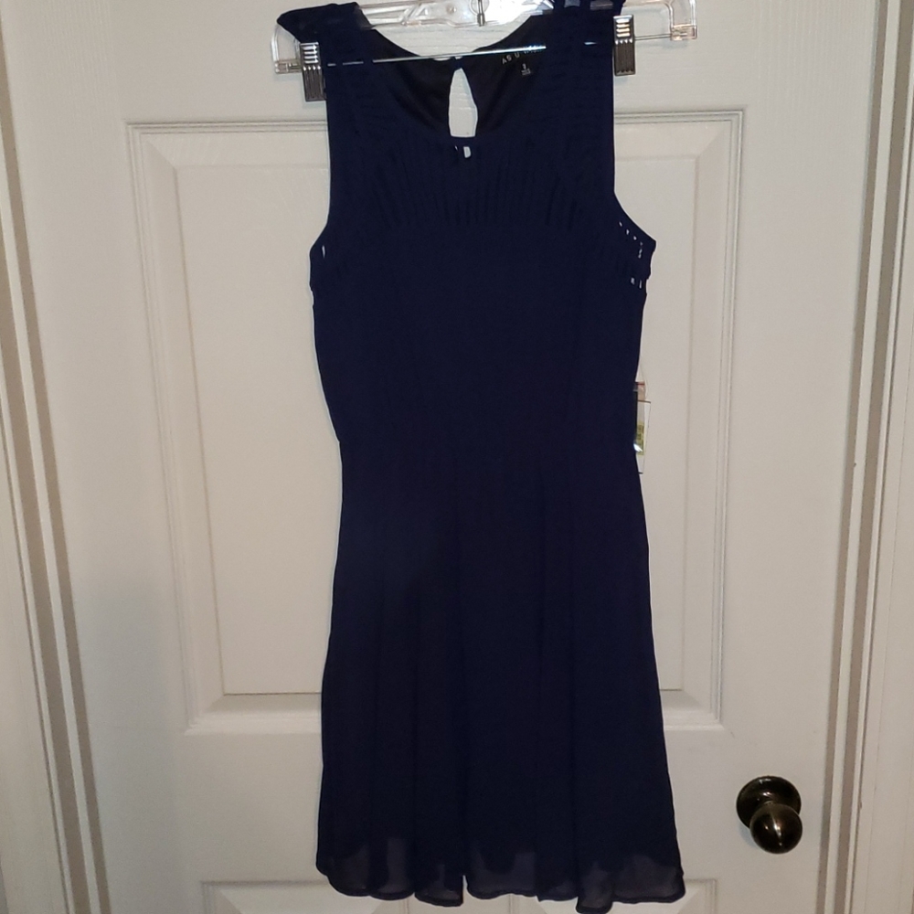 As U wish navy formal dress